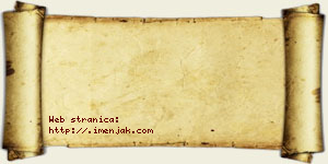 Isidora Jaglikić vizit kartica